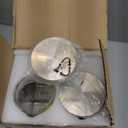 Netany 2 Pack 1.2 Liters/40 oz Small Square Glass Pitcher with Lid and Handle for Fridge, Iced Tea and Coffee Carafe Storage Container, Resistant to Hot and Cold Borosilicate Jug