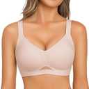 Avidlove Wireless Bras for Women Bras No Underwire Seamless Push Up Bralette Full Coverage Comfort Bra Everyday Bra (XX-Large)