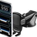 iOttie Easy One Touch Signature Dashboard & Windshield Universal Car Mount Phone Holder Desk Stand with Suction Cup Base and Telescopic Arm for iPhone, Samsung, Google, More Smartphones