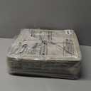 StorageWorks 13x13 Inches Storage Cube, Fabric Storage Bins with PU Handles, Collapsible Organizer Baskets for Closet, Brown and Beige, 6-Pack