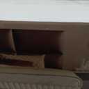 MAQQL Upholstered Headboard Queen - Bed Backboard, Dark Brown Faux Leather Panels, 24 x 12 Inches Each, 6-Piece Set, Modern Headboard Queen Design, Easy to Assemble, Perfect for Beds