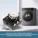 TMD1EM35 WE04X25280 234D2377P005 Dryer Timer, Compatible with GE GTD33EASK0WW GTX22EASK0WW GTX33EASK0WW HTX21EASK0WW Dryer Timer etc. Upgraded Product for Improved Performance 