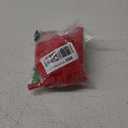 swimall Women's Triangle Bikini Set Cheeky High Cut Sexy Two Piece Swimsuit Cute Halter Bathing Suit (Medium, Red-textured)