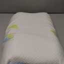 Hcore Memory Foam Pillow for Sleeping, Small Travel, Adjustable, Breathable and Soft, CertiPUR-US Certified, 12x20 lnch