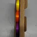 Rainbow Ribbons, 10 Rolls Ribbons, Colorful Satin Gift Wrapping Ribbons, 10-Color Craft Ribbons for Gift Wrapping & Bows, 5 Yards x 0.375 Inches