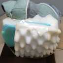 EHEYCIGA Orthopedic Dog Bed for Small Dogs, Waterproof Memory Foam Small Dog Beds with Sides, Non-Slip Bottom and Egg-Crate Foam Medium Pet Couch Bed with Washable Removable Cover, Greyish Green (24.0"L x 18.0"W x 6"Th)