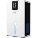 Dehumidifier, Dehumidifiers for Home, 98 OZ Water Tank, (1000 sq.ft) Quiet Dehumidifier for Basement, Bedroom, Bathroom with Humidity Display, Auto Shut Off, Relaxing 7 Color Ambient Light, Gray)
