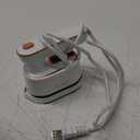 Travel Steamer Iron for Clothes Mini - Portable Ironing Machine Travel Small Size Portable Steamer Travel College Dorm Home Essentials Steamer for Clothes(White) (6.1*3*4.2 in)