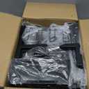 YKLSLH 4 Baskets Over The Sink Dish Drying Rack, Extendable Large Capacity Sink Rack, Metal Drying Rack Saving Space,for Most Sinks (26.57"-35") (Black)