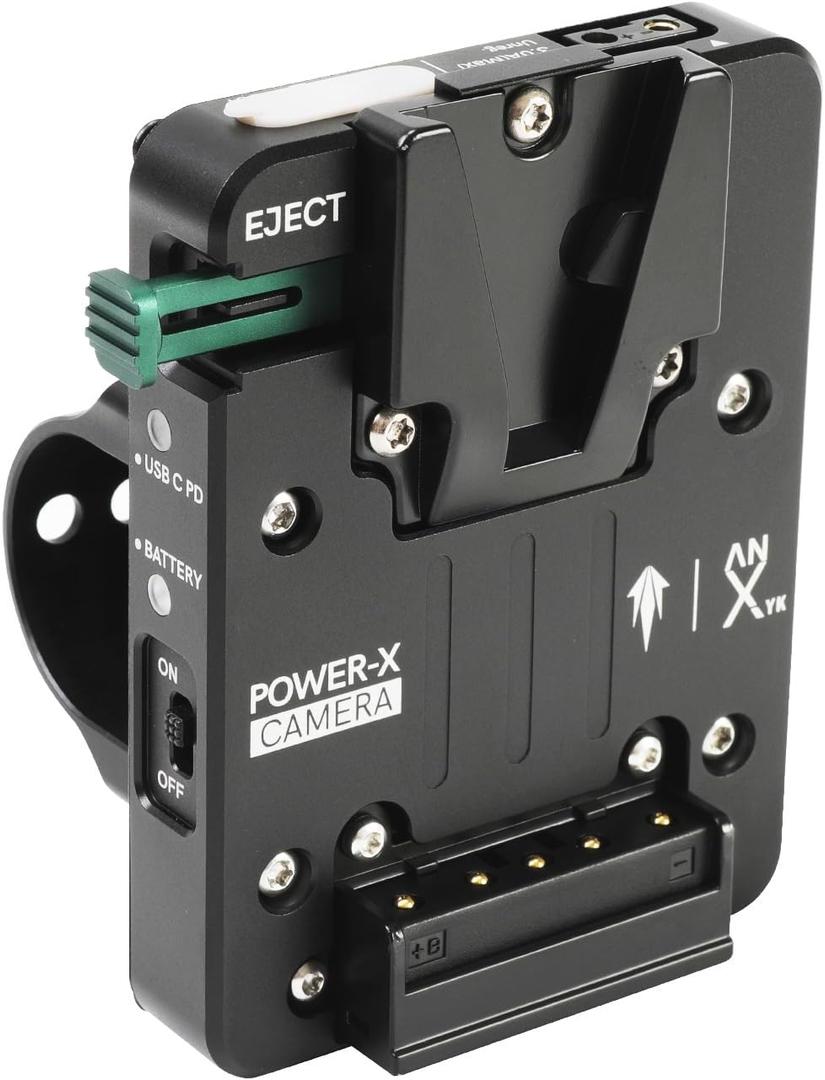 V-Mount Battery Plate for Tilta Ring Grip, Hot Swap Power Module Compatible with Tilta Ring Grip Power System, Support Tilta Ring V Mount Accessory & Basic Ring Grip Accessories for Camera Rig