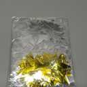 Patelai 130 Feet Glitter Star Garland Banner Decoration Hanging String Star Supplies Party Gold Black Party Decor for Valentines 2026 Graduation Wedding Birthday Festival (Gold and Silver)