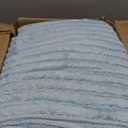Bedsure Queen Blanket for Bed - GentleSoft Cozy Soft Blankets for Women, Cute Large Fall Throws for Girls, Ashley Blue, 90x90 Inches (Queen (90" x 90"))
