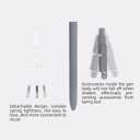 6pcs 0.5mm Gel Pens, Quick Dry Black Ink Fine Point Pens, High-End Series Smooth Writing Pens for School, Office & Home Supplies, Ideal Gifts for Women and Men