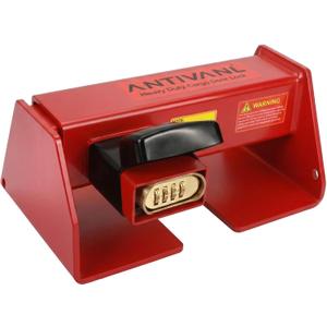 Shipping Container Locks Heavy Duty with Combination Lock, Maximum Security Semi Trailer Door Lock, Shipping Container Combination Locks for Semi Trailer Door Security (9 3/8" to 16")