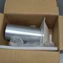 6 Inch Hooded Wall Vent with Screen and Damper,6 Inch Exhaust Vent Cover Cap for Outdoor Kitchen Range Hood Dryer Ventilation,Outside Wall Mount Extractor for House Air Exhaust,Galvanized Steel,White