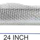 24 Inch Extra Wide Heavy Duty Aluminum Foil Roll, 23 Micron Thick,1000SQFT, 24 Inch Width x 500 Feet Length, Heavy Duty Aluminum Foil for Commercial, industrial, catering, baking, cooking grill, bbq