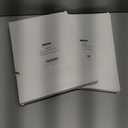 2 x NiHome Wooden Display Stand for Plates, Photos, Frames, Books, Art, Collectibles, Cookbooks, Easy Assembly Versatile Card and Menu Display Holder, Sleek Design for Home, Office, Gallery Dcor (2PCS)