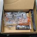 Pipishell Full Motion TV Wall Mount for 26-65 Inch Flat Curved TVs, Heavy Duty Single Articulating Arms, Corner TV Mount Up to VESA 400x400mm and 77lbs, Support Swivel, Tilt, Level Adjustment