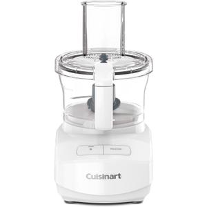 Cuisinart 7-Cup Sleek and Modern Design Food Processor with Two Easy Controls and Universal Blade for Chopping, Mixing, and Dough (White)