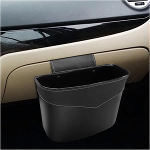 Mini Car Trash Can - Leak-Proof Hanging Car Garbage Can Auto Trash Bag Organizer - Small Garbage Bin Container Vehicle Glove Box Storage Accessories for Cars Home Office (GloveBox)
