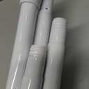 Tension Curtain Rod 30 to 64 Inch White Adjustable Curtain Rods No Drilling Expandable Pressure Spring Tension Curtain Rod 7/8" Spring Loaded Curtain Rods For Windows Bedroom Closet Doorway Door