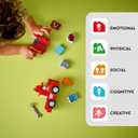 LEGO Disney Pixar Mack at The Race Cars Toys - Pixar Cars Birthday Gift for Toddlers, Preschool, Boys & Girls, Ages 2+ - Educational Building Toys Set - 10417