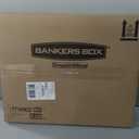 Bankers Box Small Classic Moving Box 5 Pack, Reinforced Handles, Tape-Free Assembly, Box with Lid, 15-in x 12-in x 10-in (7714902)