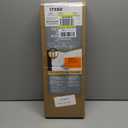 Lotus & Windoware Cordless, 2 Inch Faux Wood Blind, 17" Wide x 60" Long, Window Blinds, Blinds & Shades, Blinds for Indoor Windows, Embossed, Bright White