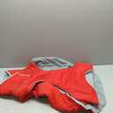 Lelepet Warm Dog Coat Waterproof Dog Jacket Reflective Fleece Vest with Adjustable Buckle Hook & Loop, Windproof Winter Jacket Dogs Coats for Small Medium Large Dogs, Red, XXXL (3XL)