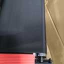 Portable Treadmill with Handle, 3.0HP Walking Pad Treadmill, Electric Compact Treadmills,Treadmills for Home Small Space with 12 Preset Programs, Walking Pad with Handle,300 LBS Capacity (Black Red)