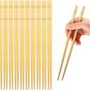 9.5 Inch X 20 Pairs Chopsticks,Reusable,Simplea and Minimalistic Design,More Size Choices 7"/9.5"/12"