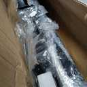 4-ft 3 Rail Aluminum Fence Adjustable Gate Kit Black