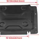 ECOTRIC Luggage Trunk Reinforcement Plate Compatible with 2014-2024 Harley, One Size