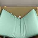 Arden Outdoor Midback Chair Cushion, 18 x 16.5, Aqua Leala