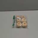 12 Pieces 16oz Bamboo Lids for Glass Cups, Wooden Lids for Beer Can Jars, Mason Jar Covers with Straw Hole 70 Mm/2.75 Inch Replacement Covers, Glasses and Straw Not Included