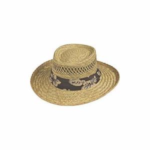 Gold Coast GCR3501 Rush Gambler Band Hat, Universal, Straw, Natural Pack Of 2