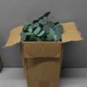 CQURE 48Pcs Eucalyptus Garland,Artificial Eucalyptus Leaves Table Greenery Garland Wreath Vines for Wedding Party Table Bedroom Wall Room Decor