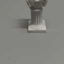 10 Pcs Roman Pillar Candle Holders Mini Greek Columns Roman Pillar Candle Stands Resin Candlestick Rack Miniature Figurine Base Stigma Decoration for Wedding Christmas Table Decor