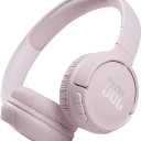 JBL Tune 510BT - Bluetooth Headphones with Up to 40 Hours Battery, Microphone for Call, Foldable and Comfortable, Android and iOS Compatible (Rose)