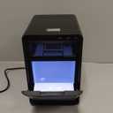 Antarctic Star Nugget Ice Maker Countertop - 44LB/Day, Self-Cleaning Portable Ice Machine with LED Display, 10-15 Minute Fast Ice Making for Home/Office/Bar (BLACK)