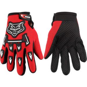Frienda Motorcycle Gloves Riding Dirty Bike Gloves Racing Winter Power Sports Supplies for Riding Cycling Hiking Outdoor(Red,7.09 x 3.55 Inches)