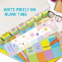 Index Tabs for NEC, 120 Pcs for 2020 National Electrical Code(Book not Included), Color-Coded and Laminated Tabs with Ohm's Law Stickers and Wire Chart