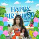 59 Pcs Hawaiian Birthday Party Supplies, Tropical Luau Summer Themed Party Decoration Hawaiian Backdrop Balloons Cake Cupcake Topper for Palm Leaf Flower Themed Party Decor