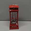 Christmas Snow Globes Musical Cardinal Snow Globe Lantern with Swirling Glitter Lighted Water Lantern with 8 Songs for Christmas Decoration Gifts