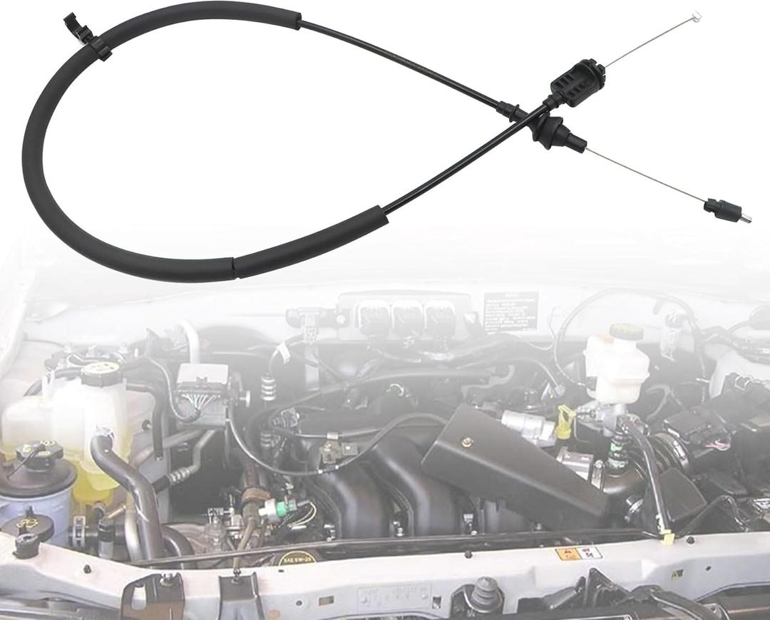 XQSMWF Throttle Cable Control Assembly Compatible with Ford Escape 3.0L V6 2001-2004# 5L8Z9A758AA 6L849A758AA