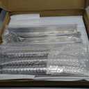 Grill Replacement Parts for Broil King Signet 320, 9468-54, 9865-54, 9468-54, 9468-84, Signet 20, Signet 70, Signet 90, 3 Pack Heat Plates and Burner Tube, 2 Pack Grill Grates, Stainless Steel