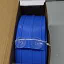 EFCRBS 15Ft Flex Track, Flexible Race Car Track for Kids Toy with 10 Suction Cups, Rolls Up Portable Racetrack Compatible with Hot Wheels & Diecast 1/64th Cars, Birthday Gifts for Boys Girls (Blue)