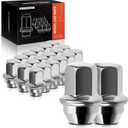 A-Premium M12-1.50 Wheel Lug Nuts Compatible with Chevy Equinox Impala Monte Carlo Cadillac SRX Buick Lacrosse Saturn Pontiac Front and Rear 20-PC Set
