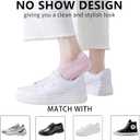 Marchare Women No Show Socks Low Cut Invisible Cushioned Socks Ankle Athletic Socks For Women With Grips (5-8, Mix_6 Pack)