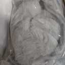 Hobestluk 5ft Bean Bag Chairs for Adults Large Beanbag Chair with Stripe Plush Cover Big Bean Bag Chair for Living Room Bedroom Dorm Office -Grey (50 x 50 x 24)